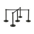 Delimitation barrier|queue manager|Post with retractable tape|Separator post with extensible tape|Airport tapes|Post with retrac
