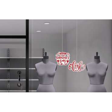 Pack 2X Love Decorations