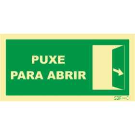 Sinal de Puxe para Abrir