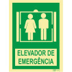 Emergency Elevator Sign