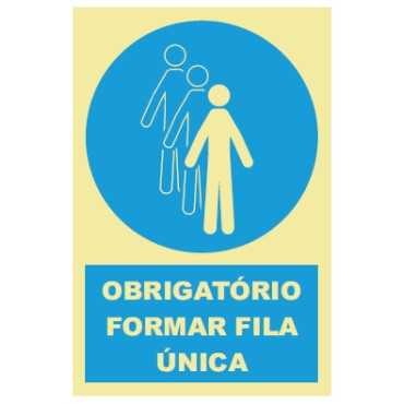 It is mandatory to form a single queue 