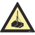 Danger sign, suspended loads