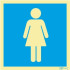 Sinalética Fotoluminescente|Sinalética |Sinalização Segurança|Sinal Informação |Sinal de informação, instalações sanitárias femi