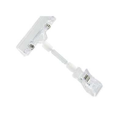 spring / multifunction clip 360 º transparent 80 * 105 mm
