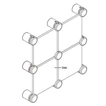 Multi-Panel Side Fastener/Distancer