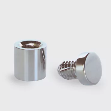 glass spacers | glass spacers | plate spacers | acrylic spacers | threaded screws