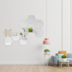 Mirror - Set of 10 hexagons