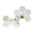 Mirror - Set of 10 hexagons