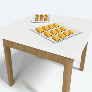 cake trays| Tablets for the exhibition|Panihotel| Canteen trays