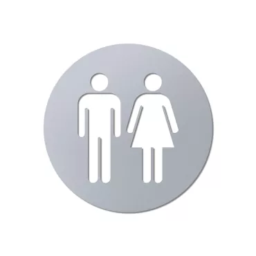 sinalética wc inox|Sinalética onde comprar