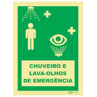 Emergency shower and eyewash 