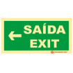 Exit Sign/ Exit Left