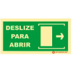 Slide to Open Sign