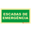 Emergency Stairs Sign