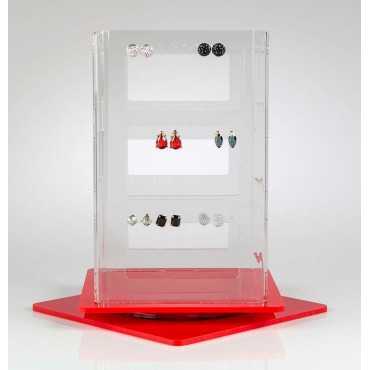 Rotating earring display