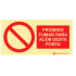 Photoluminescent Signs|Emergency Exit|Prohibition Signs| No Smoking Sign Beyond This Door