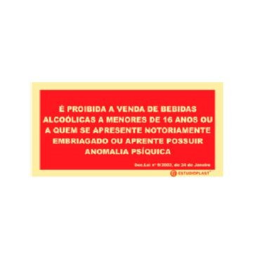 Prohibition Sign ❘ Sale of alcoholic beverages to minors under 16 years old is prohibited, presenting drunk, psychological anoma