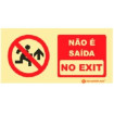 Signage prohibition ❘ No Exit , No Exit