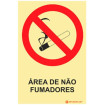 Sinal de proibição, Proibido Área de Não Fumadores