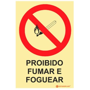 Photoluminescent Signage|Emergency Exit|Prohibition Signage | Prohibition sign, No Smoking and Fire