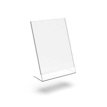 Transparent acrylic frame|Acrylic support for A4 paper|Acrylic display stand|Acrylic for customer service|Acrylic showcases|a
