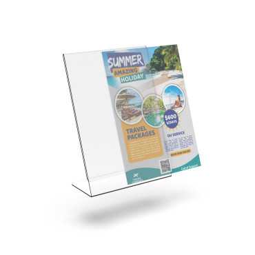 Moldura acrílico transparente|Suporte Acrílico para papel A4|Expositor acrilico|Acrílico para atendimento|Vitrines em acrílico|a