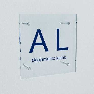 Placa de Alojamento Local|Placa AL|Placa identificativa dos estabelecimentos de alojamento local
