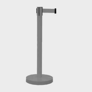 Delimitation barrier|queue manager|Post with retractable tape|Separator post with extensible tape|Airport tapes|Post with retrac