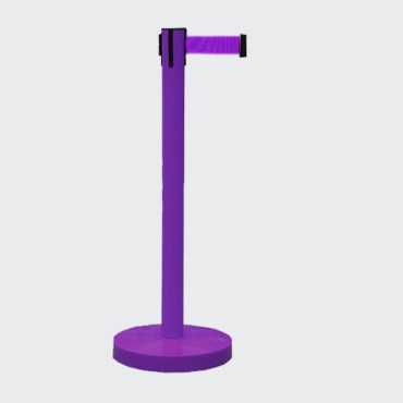 Delimitation barrier|queue manager|Post with retractable tape|Separator post with extensible tape|Airport tapes|Post with retrac