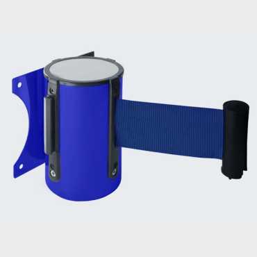 Wall barrier with retractable strap |Delimitation barrier|Safety bollards with tape|Metal barriers|Retractable bays