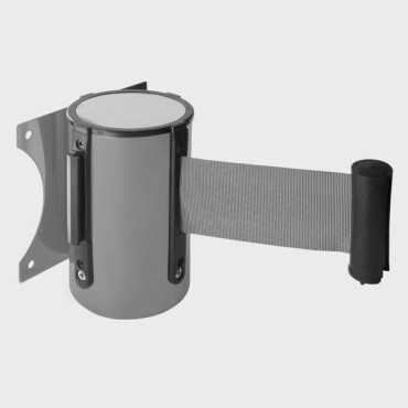 Wall barrier with retractable strap |Delimitation barrier|Safety bollards with tape|Metal barriers|Retractable bays