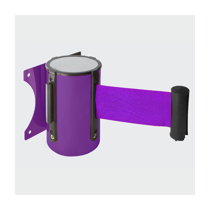 Enrolador de parede violeta e fita violeta 3m