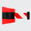 Wall winder - red/white tape 10m