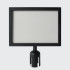 Horizontal A4 Black Barrier Poster Holder