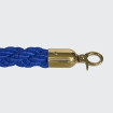 Blue - gold intertwined rope