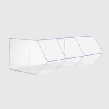 Caixa/expositor para alimentos | Caixa para Gomas| Expositor de gomas - 3 compartimentos