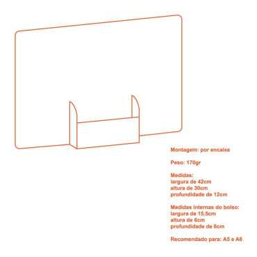 A3 Horizontal Pocket Display - 5 units