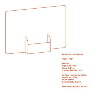 A4 Horizontal Pocket Display - 10 units