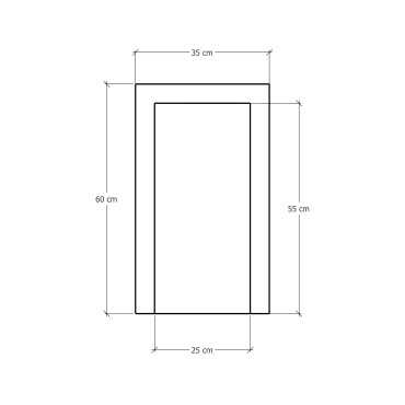 Set of 4 stackable cylinders