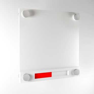 Placa com indicação livre/ocupado