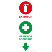 Sinal - Extintor/Primeiros Socorros TVDE