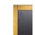 Double-sided waterproof slate easel – 61x118cm