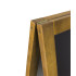 Double-sided waterproof slate easel – 61x118cm