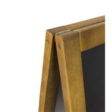 Double-sided waterproof slate easel – 61x118cm