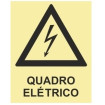 Sign for condominiums, Electrical panel