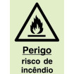 Sinal de perigo, Risco de Incêncio