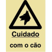 Danger sign - "Beware of the Dog"