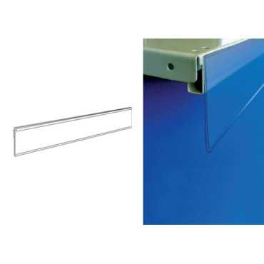 Price holder profile with bi-adhesive |PLV |PLV points of sale |shelf accessories | Retail profile |supermarkets profile |profil