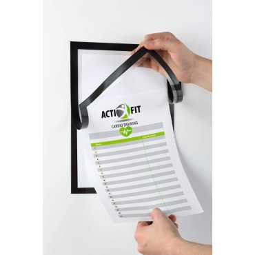 A4 Magnetic Frame|A4 Document Display|Self-adhesive|Office Document Holder|A4 Note Holder