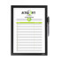 A4 Magnetic Frame|A4 Document Display|Self-adhesive|Office Document Holder|A4 Note Holder